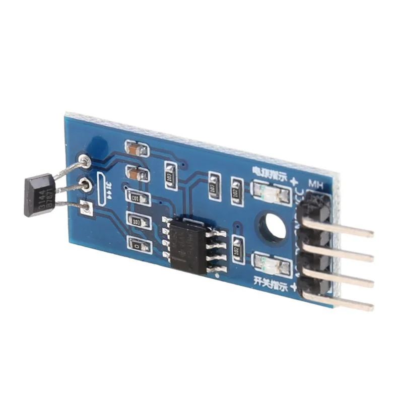 1pc 홀 센서 모듈 3144E 홀 스위치 속도 자기 Ses 속도 카운팅 센서 모듈 Arduino 스마트 카용