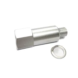 1PCS M12x1.5 to 3/8 NPT Oil Pressure Sensor Extended Cooling Water Temperature Adapter For LS LQ L Engine