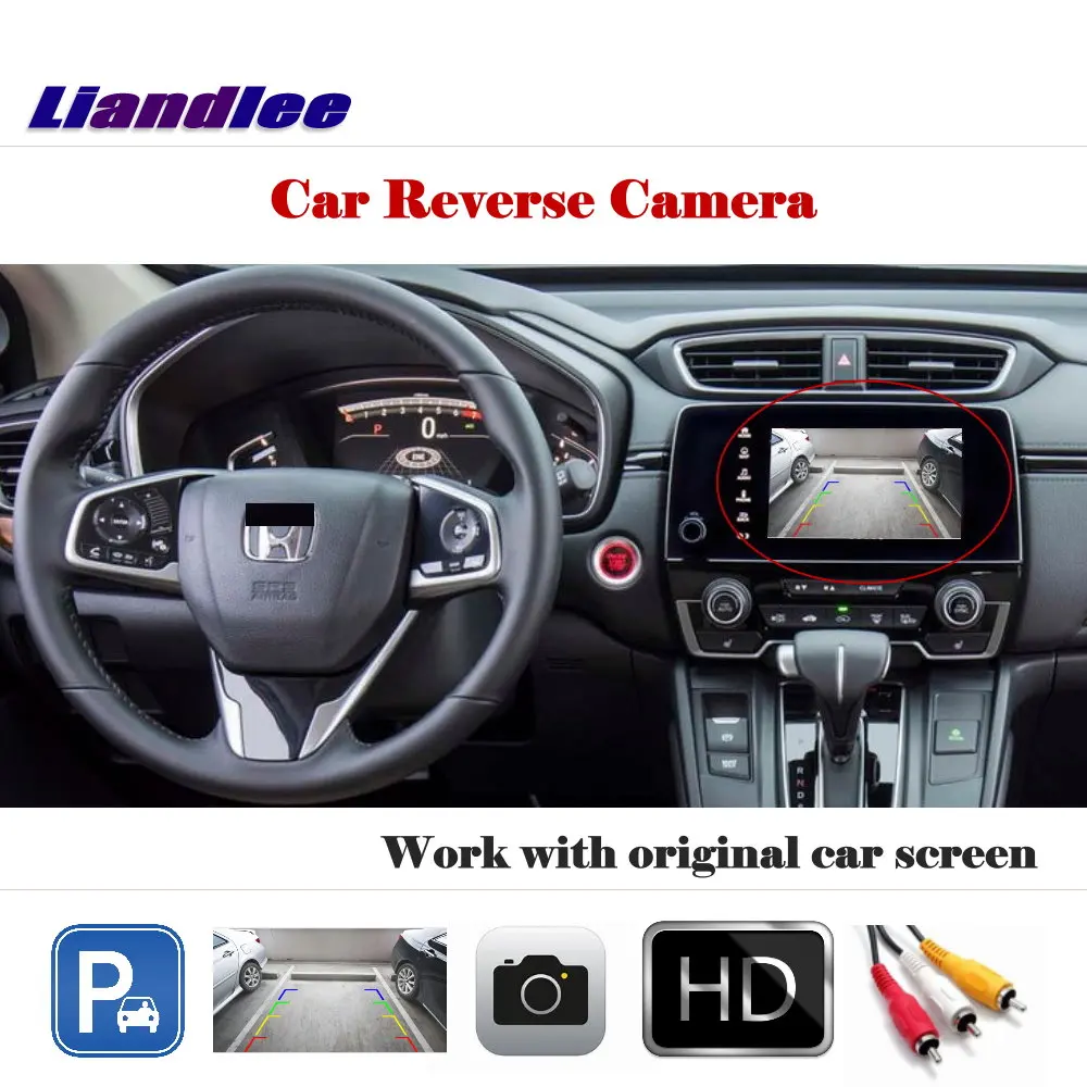 For Honda CR-V (FB, 4th) 2012-2016 Original Display Reverse Image Car Rear View Camera AUTO HD CCD CAM Accessories