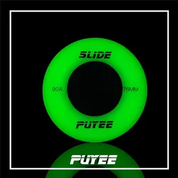 【72 76 80mm】original PUYEE green flourescent skating wheel blue 90A glue flash shine wheels luminous for sliding roller patines