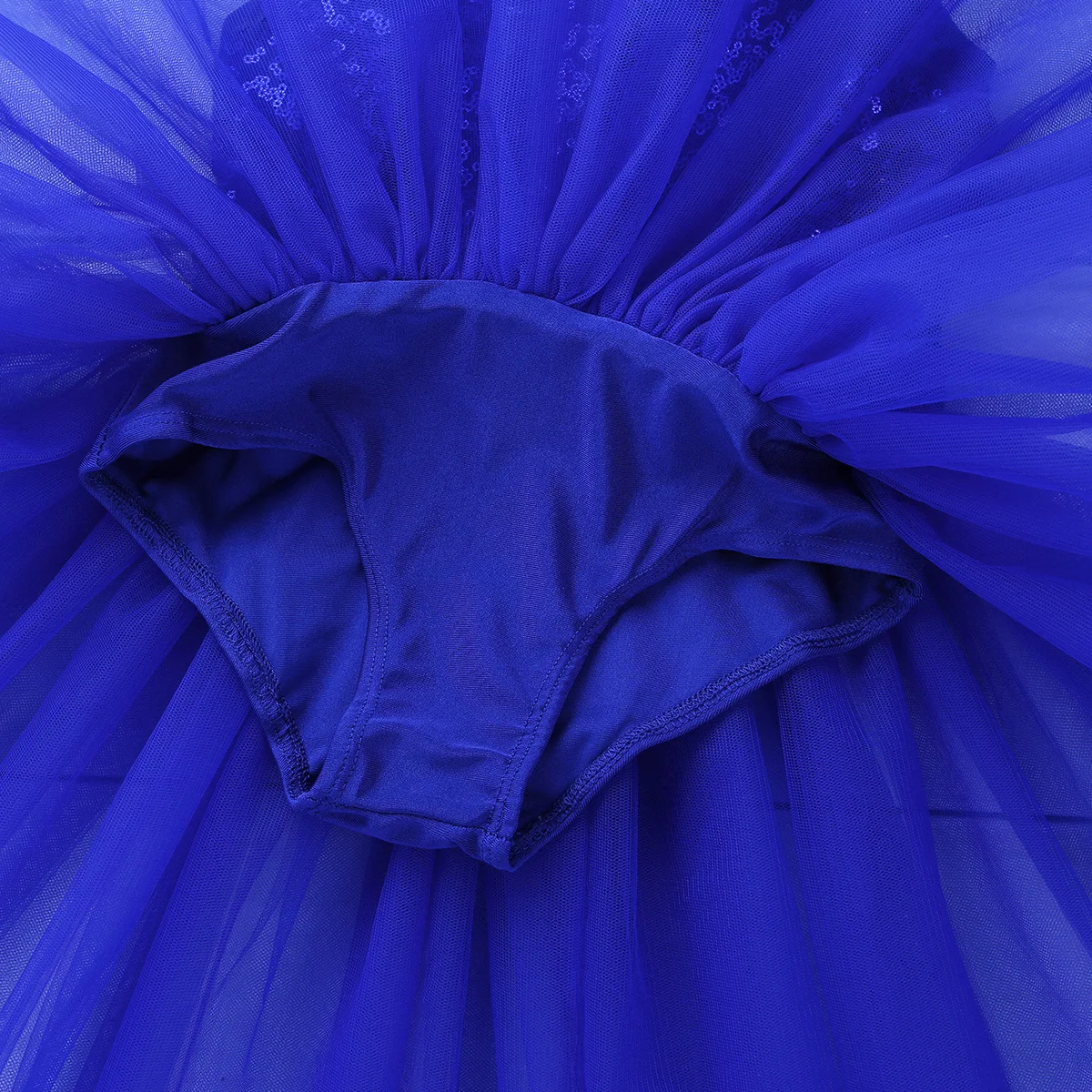 Vestido de Ballet con tutú para niñas, vestido de tul de malla con lentejuelas, Halter leotardo de gimnasia, traje de baile latino moderno de Jazz