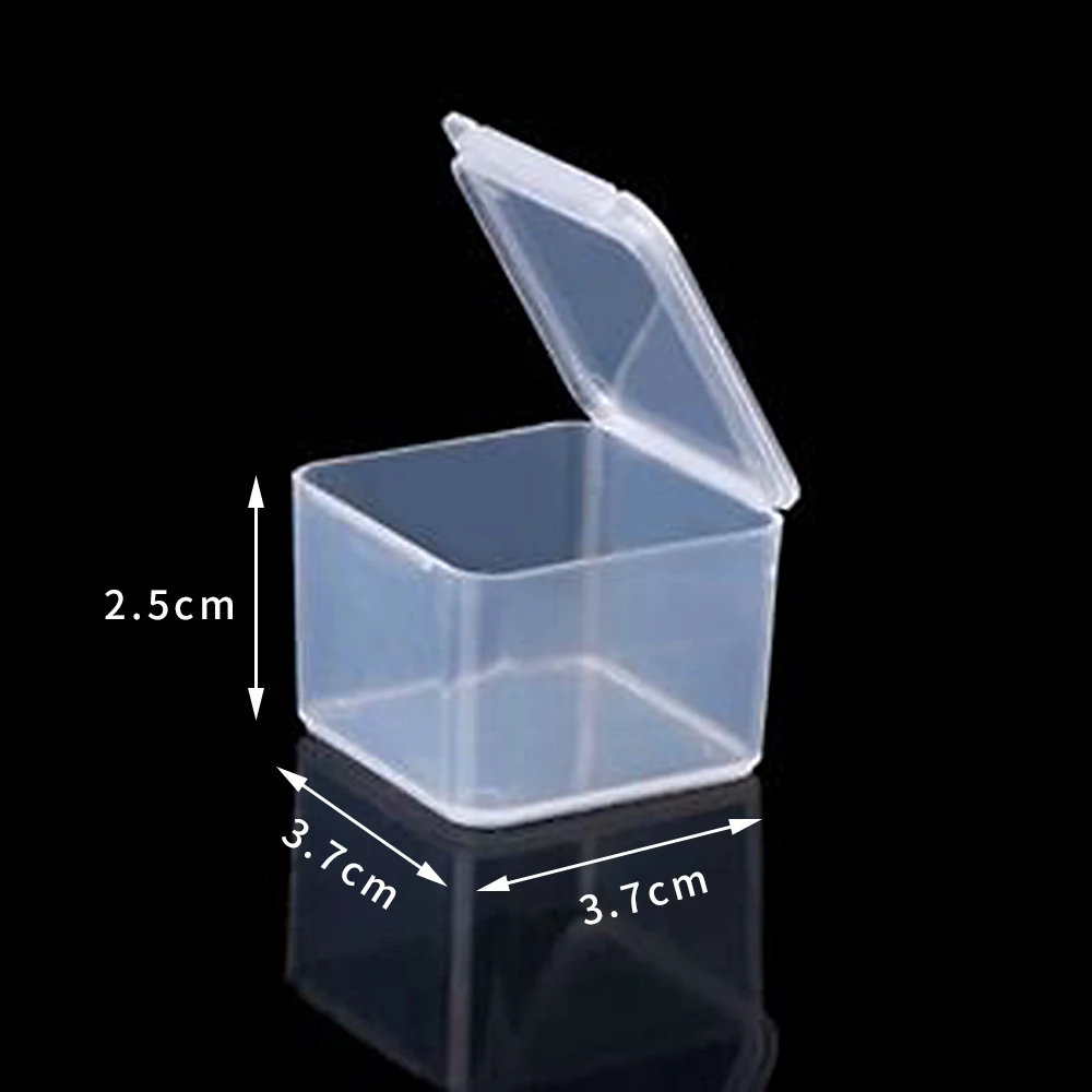 Transparent Small Storage Box for Jewelry Organizer