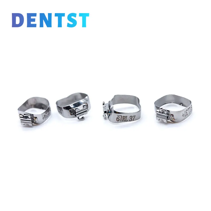 Sales 40pcs(10sets)/Box Dental Orthodontic 1st Molar Bands Kola G Series Convertible Welding Single Tubes 13#-32#