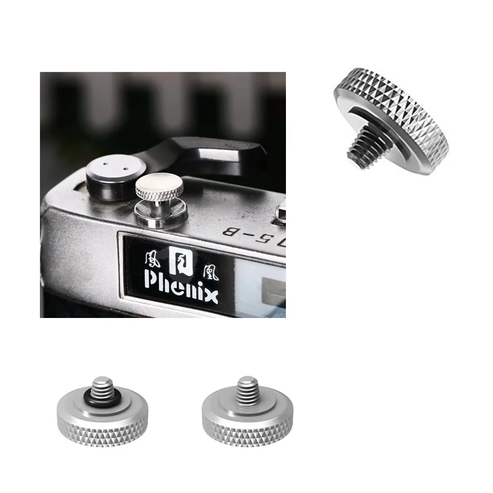 Anillo de goma de botón de liberación de obturador cóncavo de latón para Fujifilm X-T4 XT4 X-E3 XE3 X100V X100F X100T X100S X100 X30 X20 X10