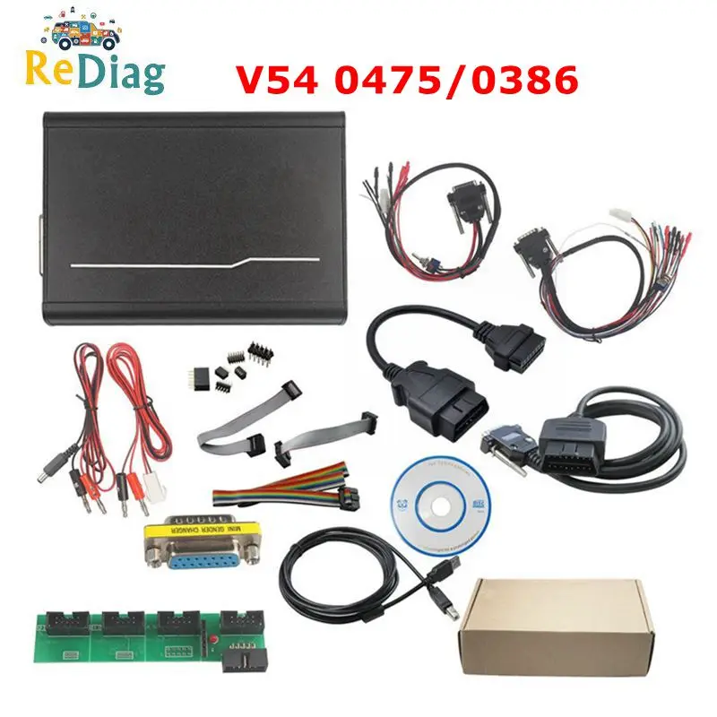 FGtech V54 0475 Galetto 4 Master Code Scanner ECU Chip Tuning Tool FG Tech v54 BDM-TriCore OBDII Support BDM