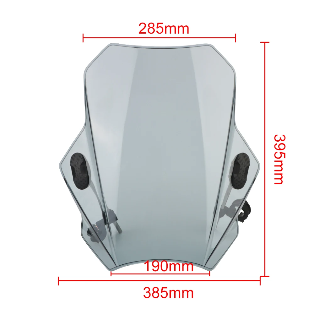 Universal For MT07 MT09 Windshield Covers Motorcycle Windscreen Adjustable Windscreen For HONDA CBR600RR CB1000R GXSR 600 750