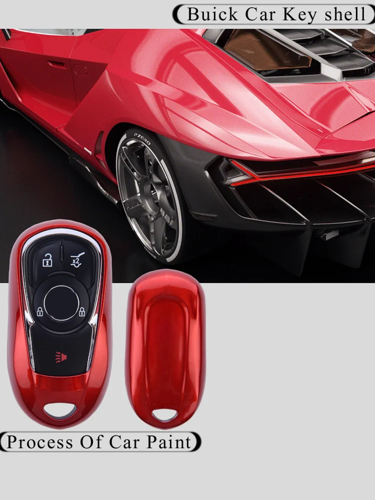 Fashion ABS Car Key Case Cover For Buick Envision Vervno GS 20T 28T Encore NEW LACROSSE Opel Astra k Auto Smart ShellAccessories