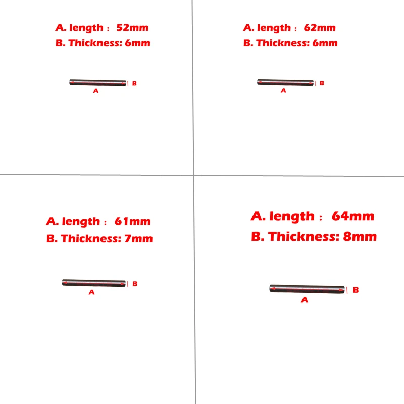 

1/2 3/4 1" Inch Multi Specification Air Wrench Accessories Pneumatic Wrench Pin Block Service Tool Wrench Impact Pins