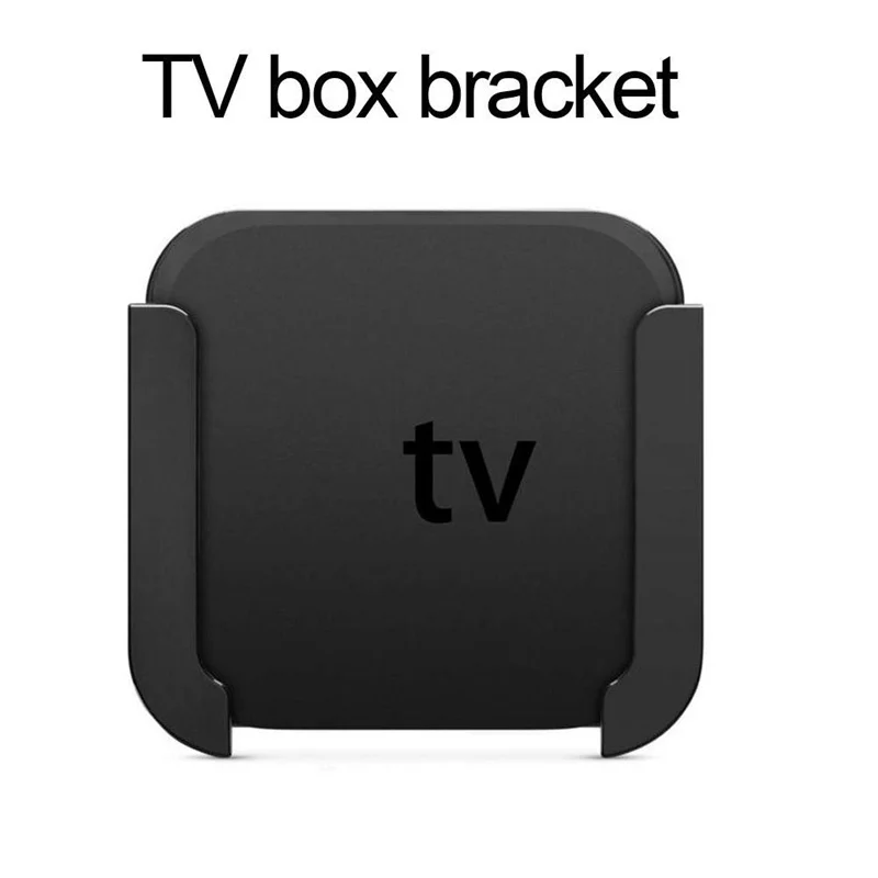 

Wall Mounted Tv Box Holder For Apple TV 4 Media Player Protective Cradle STB Fixing Rack Stand Television Set Top Box Bracket