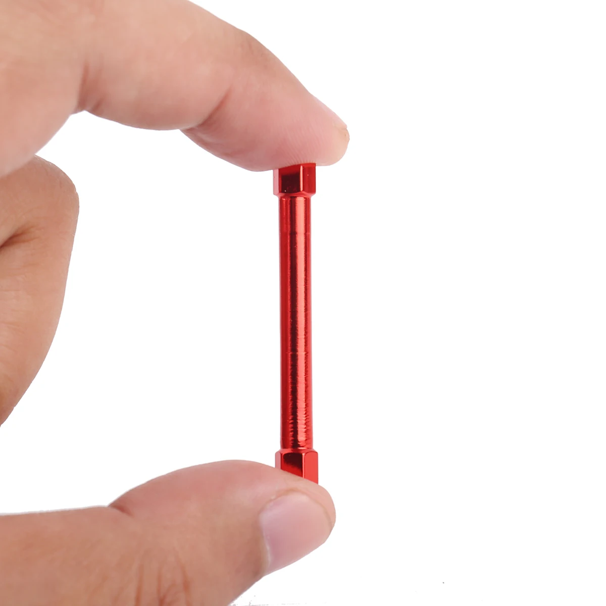 M3 5 Size CNC Aluminium Standoff Alloy Tube Column Spacers 28/30/37/40/45mm for RC DIY Aircraft Quadcopter Models Black red