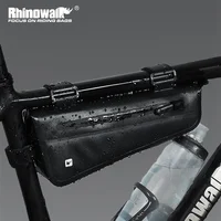 Rhinowalk-bolsa triangular impermeable para bicicleta, bolsa de tubo frontal para bicicleta, bolsa de embalaje para batería, accesorios para ciclismo, 2,8 l