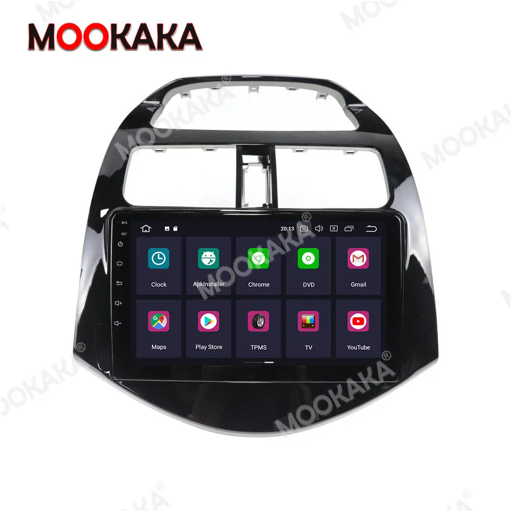 For Chevrolet Spark (M300) 2010-2014 Android 10.0 Car Multimedia Player Radio GPS Navigation Auto Stereo Recorder Unit Audio