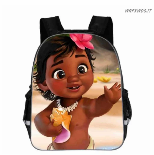 New Disney School Bags Backpack Students Bag Cartoon Vaiana Moana Printing Children Bookbag Satchel School Backpack For Girls