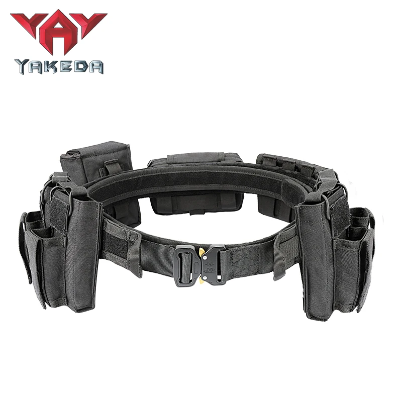 Yakeda Army User Outdoor Black Hunting Tactics Law Enforcement  Duty Security Traffic Police air gun Belt