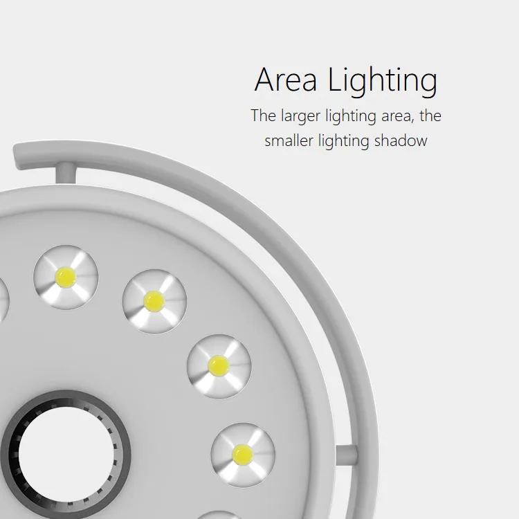 36 واط LED جراحة الأنف والأذن والحنجرة الطبية البيطرية الجدار بدون ظل فحص ضوء العمليات الطبية جراحة التجميل مصباح الامتحان