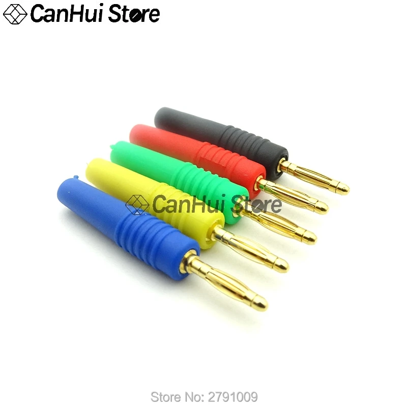 5Pcs 2Mm Banaan Stopcontact 10A Kleine Lantaarn Plug 2.0 Mannelijke/Vrouwelijke Connector Zuiver Koper Hoogspanning voeding Terminal