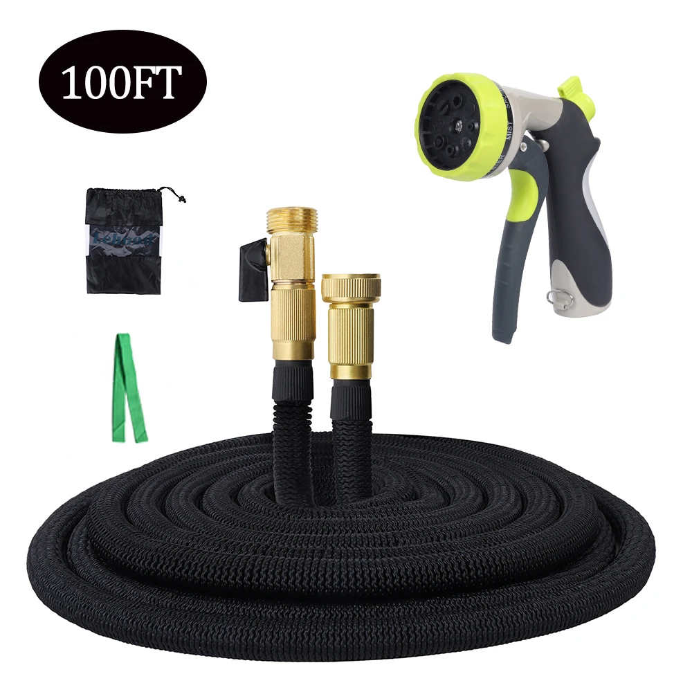 Flexible Water Hose Expandable Garden Hose with 3/4