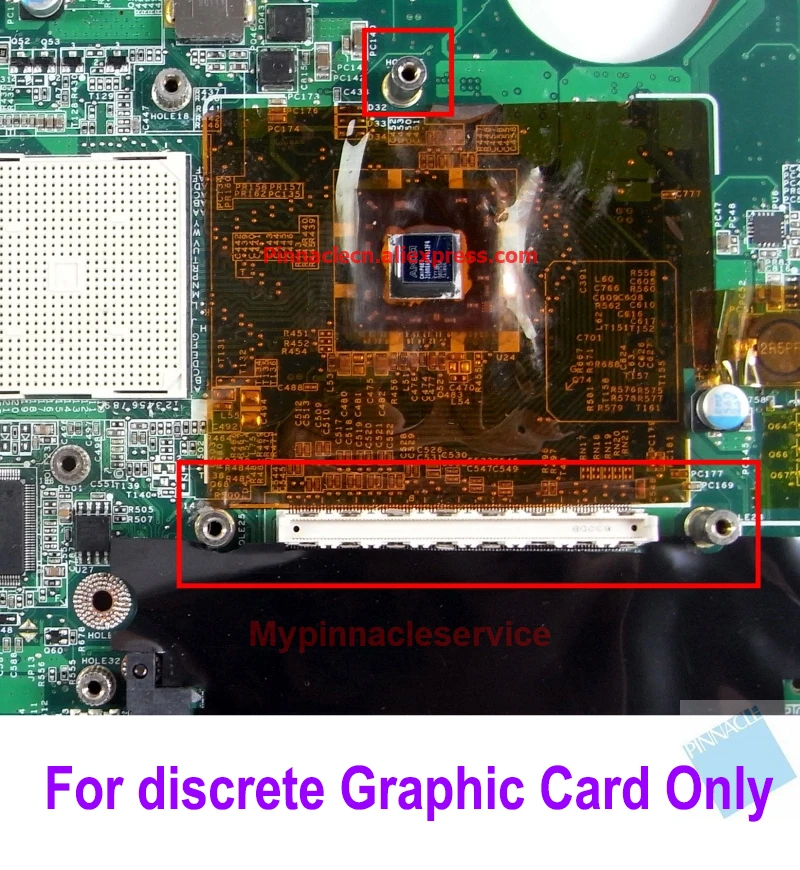 Imagem -02 - Motherboard For Toshiba Salitelite A300d P300d Dabd3amb6d0 A000036910 A000038230