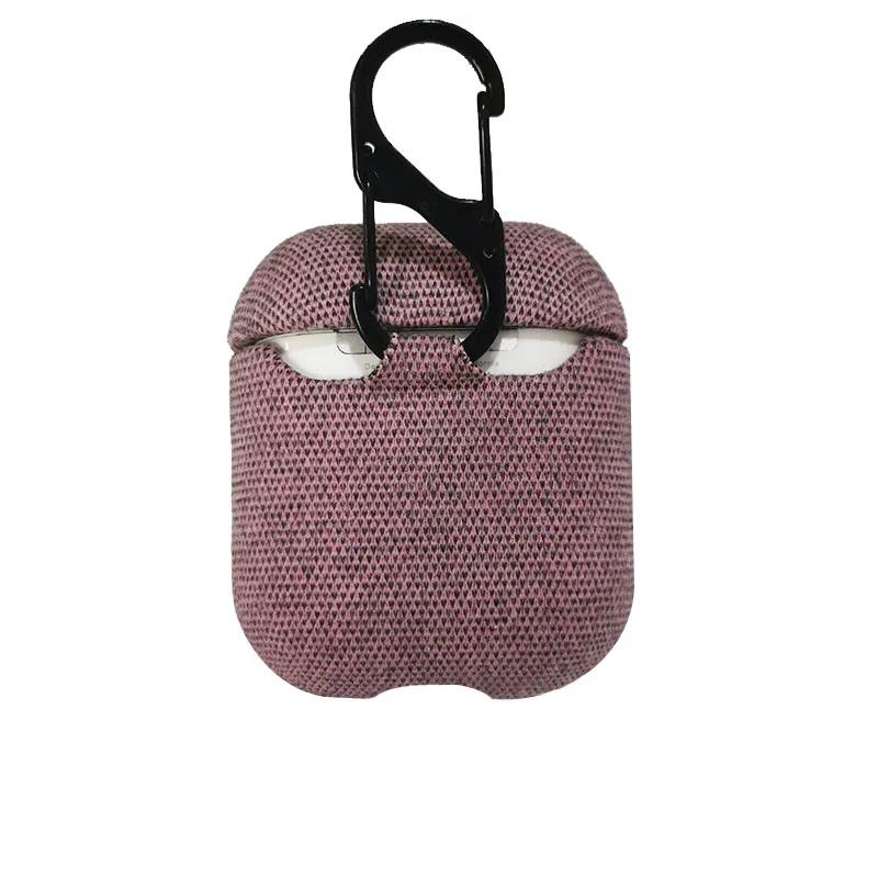 قماش نسيج الحال بالنسبة Airpods برو 360 الحماية الكاملة بلوتوث سماعة شل الحال بالنسبة Airpods 2 الملحقات غطاء كابا