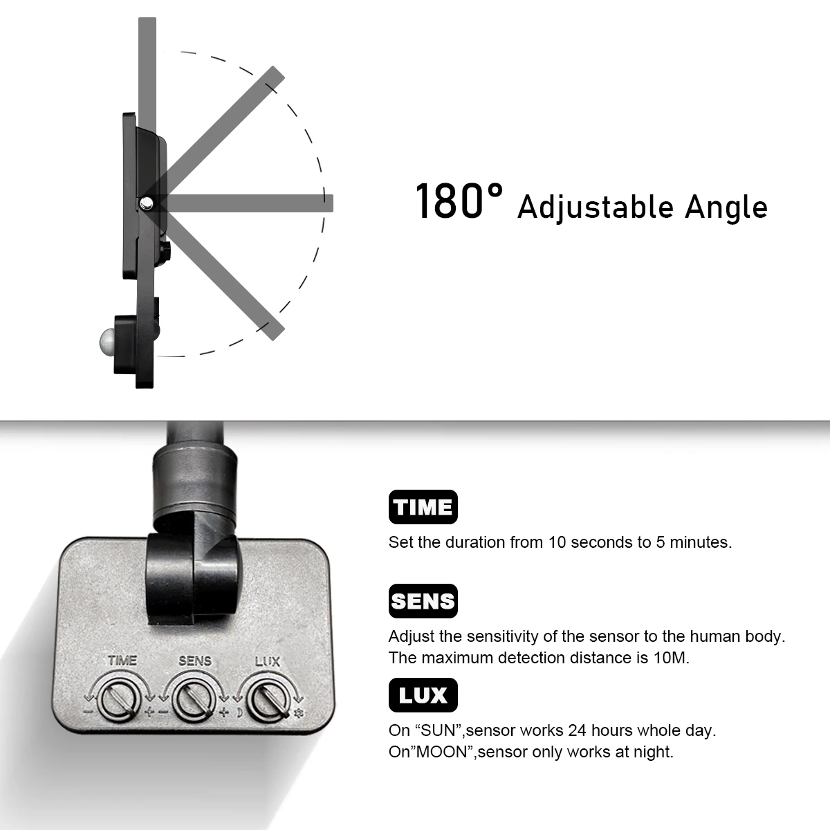 50w! Led Motion Sensor Flutlicht Induktion Stil Ip65 Kaltes Weißes Licht 6000k Menschlichen Körper Induktion Wasser Beweis Lampe