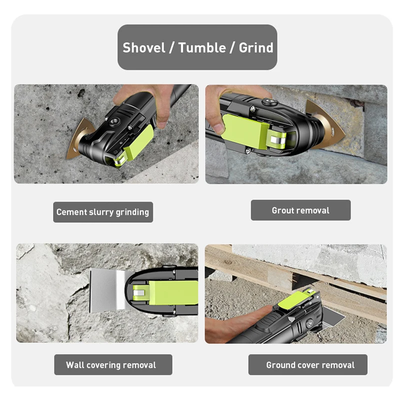 Universal Treasure Accessories Quick-release Bi-metal Oscillating Tool Multi-function Tool Saw Blades Half-Round Cutting Blade