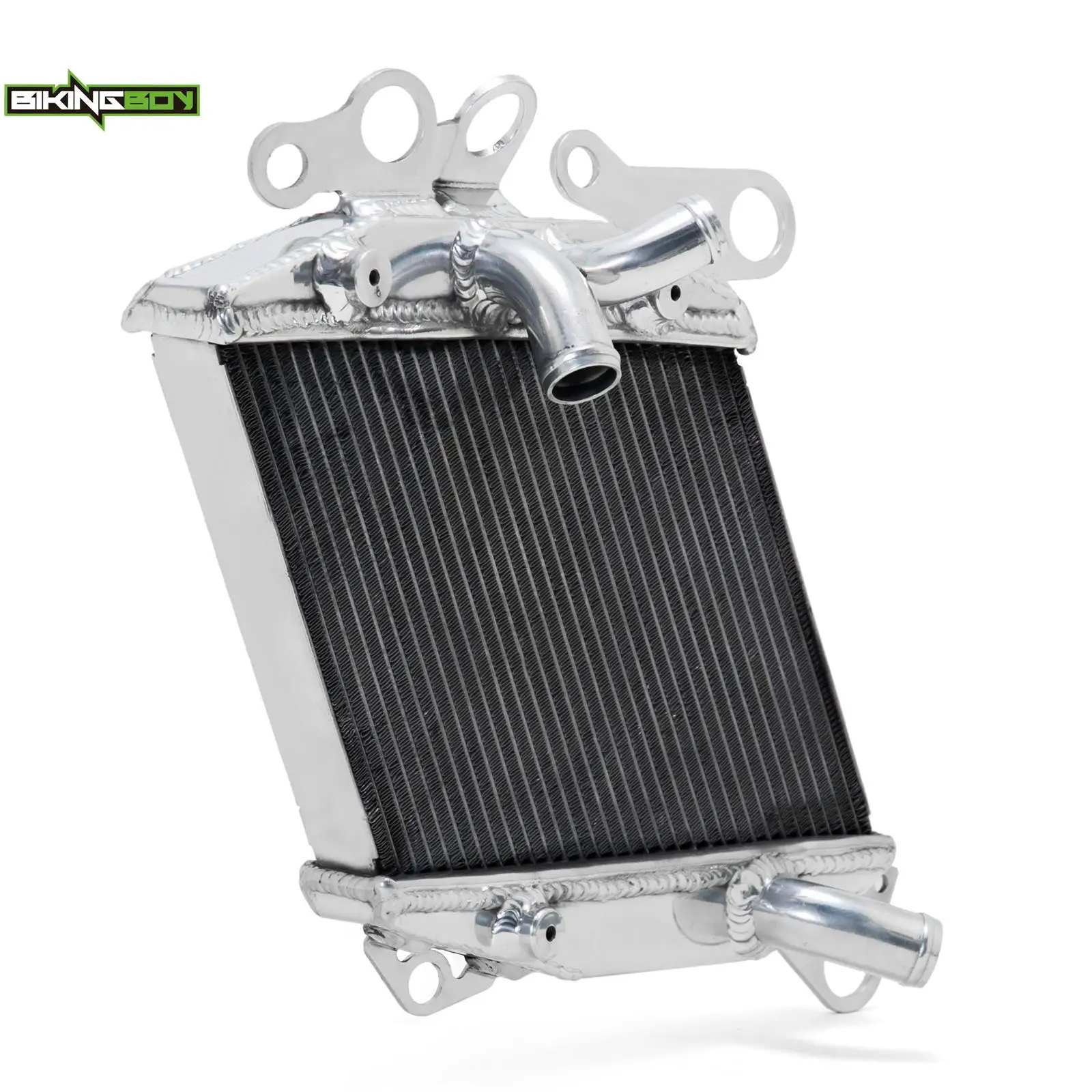 BIKINGBOY Engine Cooling Radiator For Ducati Diavel 11 12 13 14 15 16 17 18 Carbon Diesel Dark Water Cooler Aluminium Alloy Core