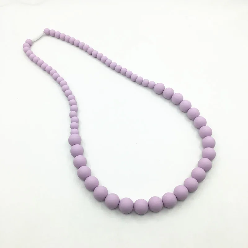 Fashion 100% Food Grade Silicone Necklace Teething