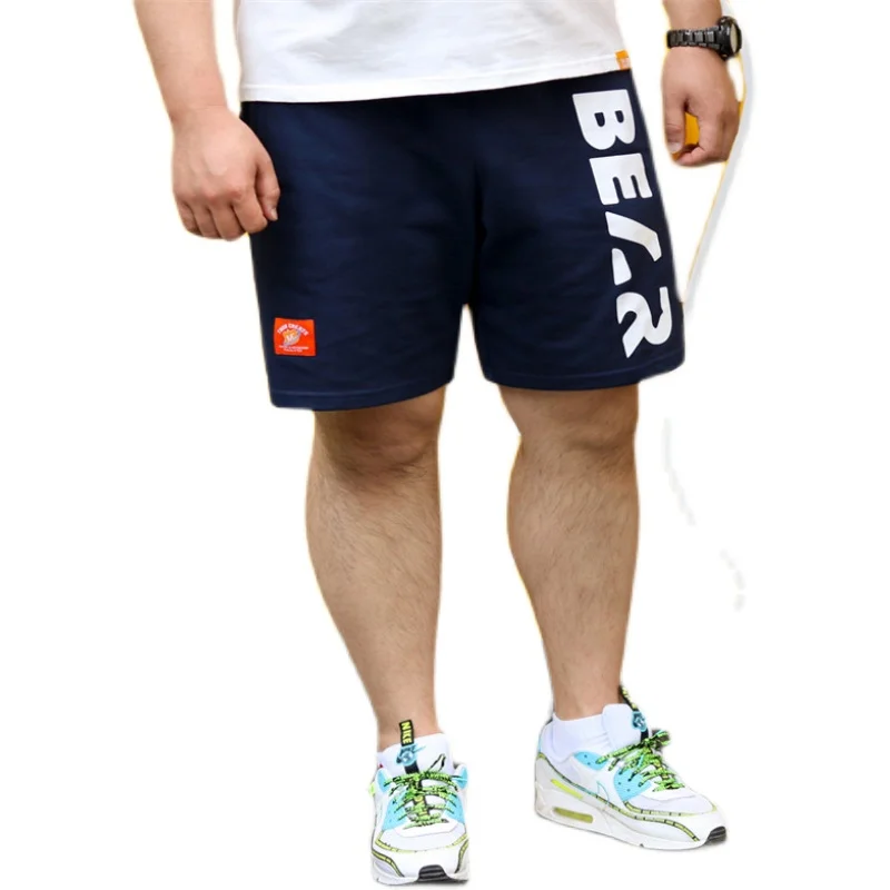 Bear Paw Claw Men Sporting Running Shorts Cotton Bodybuilding Sweatpants Casual Short Pants Navy/Gray/Black XL 2XL 3XL 4XL 5XL