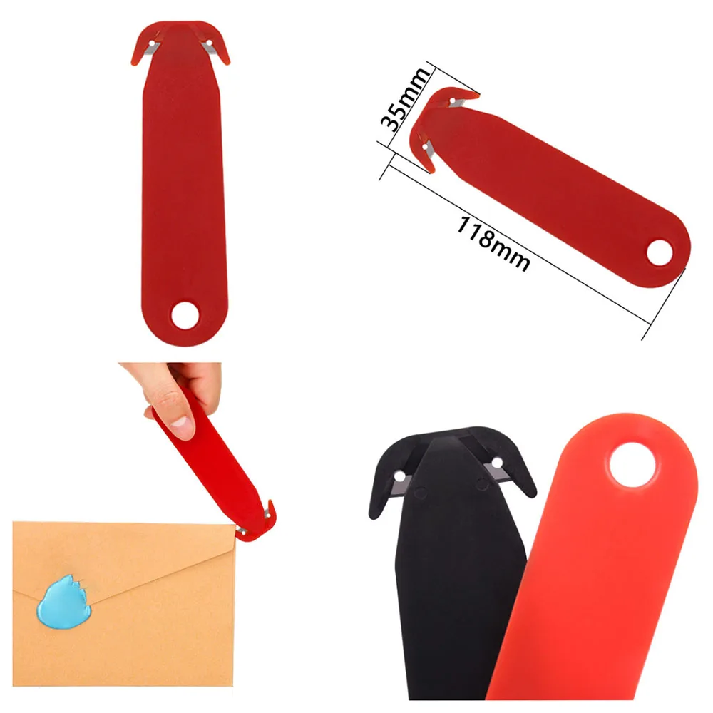 Double-Edged Letter Opener Envelope Mail Slitter With Razor Wrapping Cutter Box Opener Safe Mail Opener For Home Office Envelope