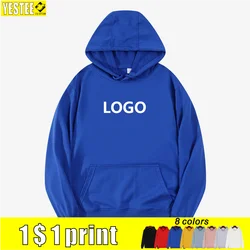 Round Neck Sweater Spring and Autumn Thin Section Pure Color Fashion Couple Top DIY Your Exclusive Logo 2021 New