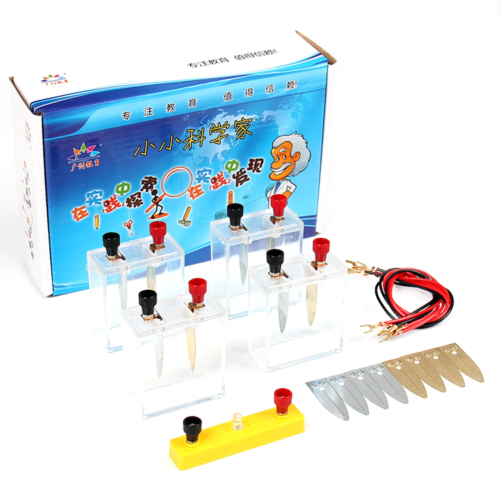 Bioenergetyczna nauka Kit DIY owoce ziemniaczane dostawy elektryczność eksperymenty dzieci dzieci Student nauka nauka zabawka edukacyjna