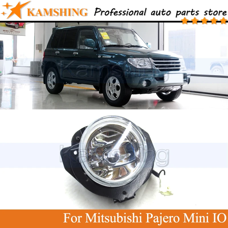 

Kamshing Front Bumper Fog light lamp For Mitsubishi Pajero Mini IO driving light fog light Bumper lamp