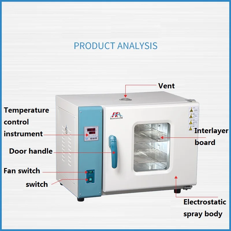 

Industrial Drying Oven 101-0 BGA Motherboard Chip Laboratory Experiment Constant Temperature Blast Drier Baking Box