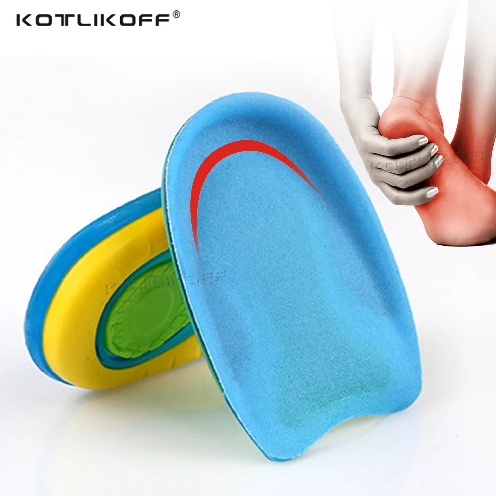 Gel Heel Cushion Inserts for Shoes Silicone Heel Cup Pads for Bone Spurs Pain Relief Protectors Plantar Fasciitis Insole Insert