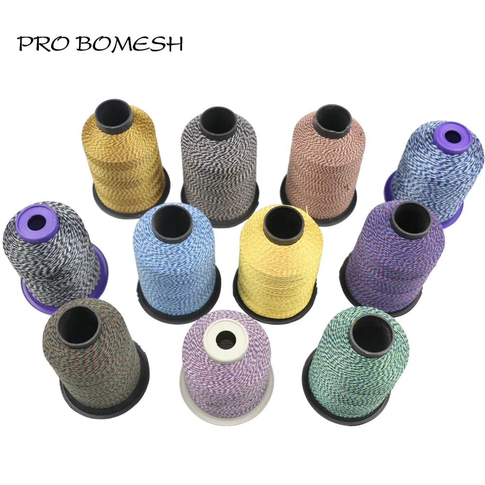 Pro Bomesh 1pcs/pack 2000m 11 Colors Braid Thread Wrap Handle Refit Repair Rod Component DIY Rod Building Accessory Pole