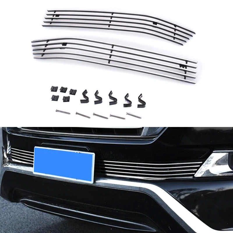 

2016 2017 Stainless Steel Front Grille For Toyota Land Cruiser 200 FJ200 Accessories Car Front Grill Vehicle Bumper Grille