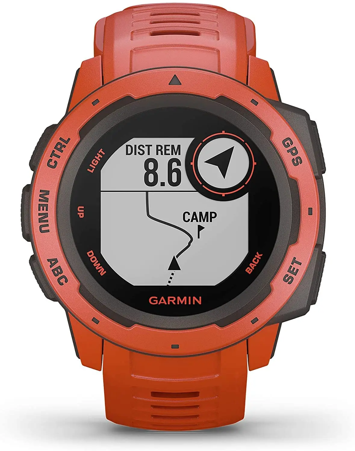 Garmin Instinct, Rugged Outdoor GPS Watch, Features Glonass and Galileo, Heart Rate Monitoring and 3-Axis Compass Smart Watch