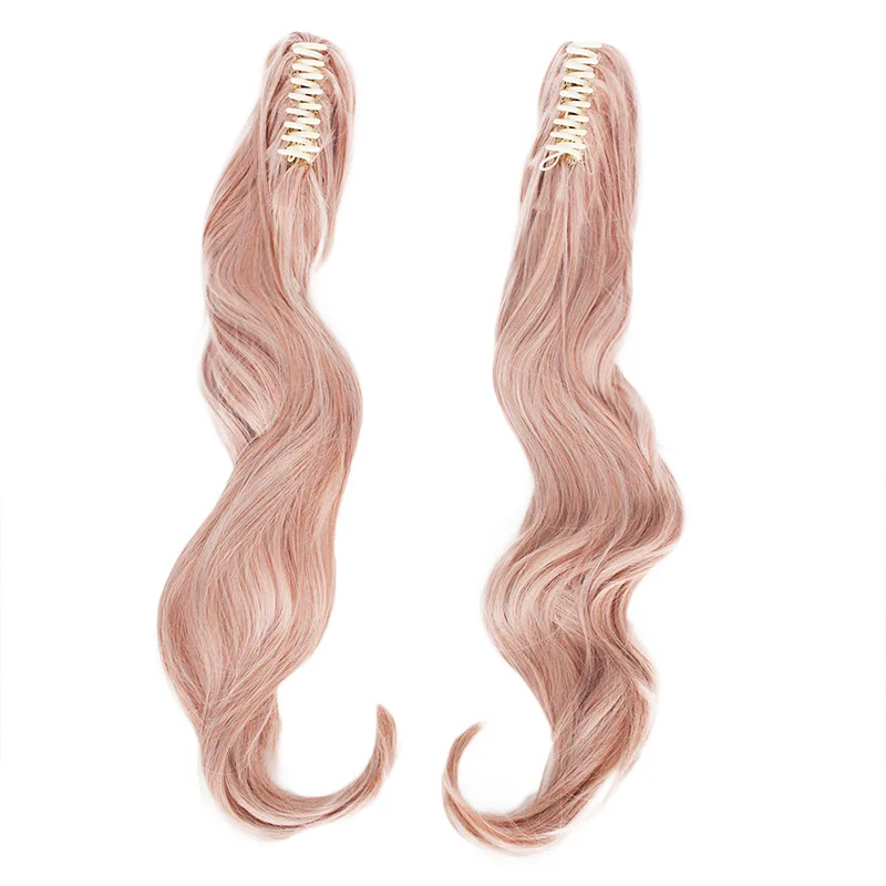 Danganronpa: Trigger Happy Havoc Vrouwen Enoshima Junko Cosplay Pruik Enoshima Junko Rollenspel Paardenstaarten Met Beren Haarspelden