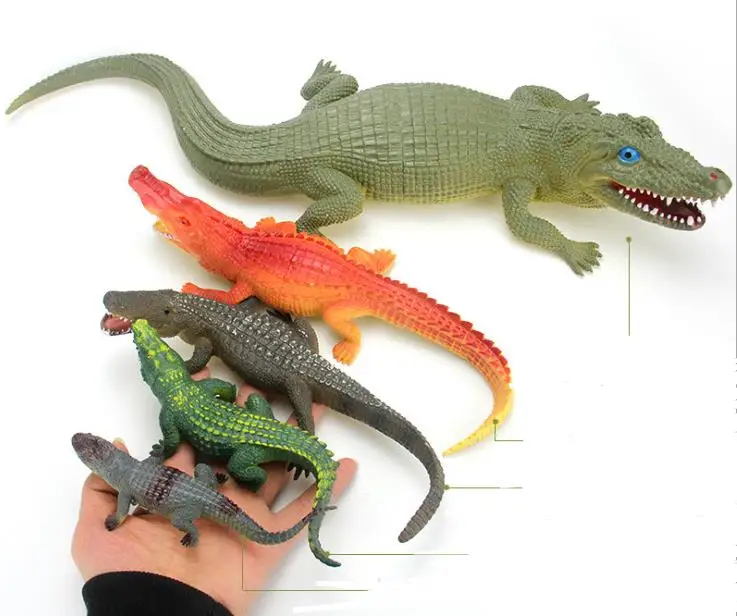 

Party Birthday Favors Realistic Alligator Action Figure PVC Wild Crocodile kids School Prizes Rewards Halloween Dcoration