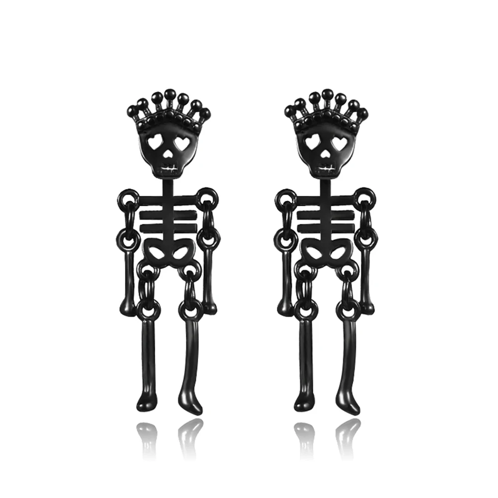 Small Black Punk Stud Earrings For Women Men Boy 2020 New Fashion Zircon Geometry Stainless Steel Jewelry Accessories Earrings