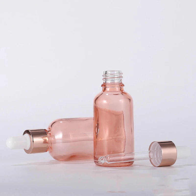 5ml 10ml 30ml 50ml Glass Dropper Bottles Translucence Essential Oil Bottles With Glass Pipettes