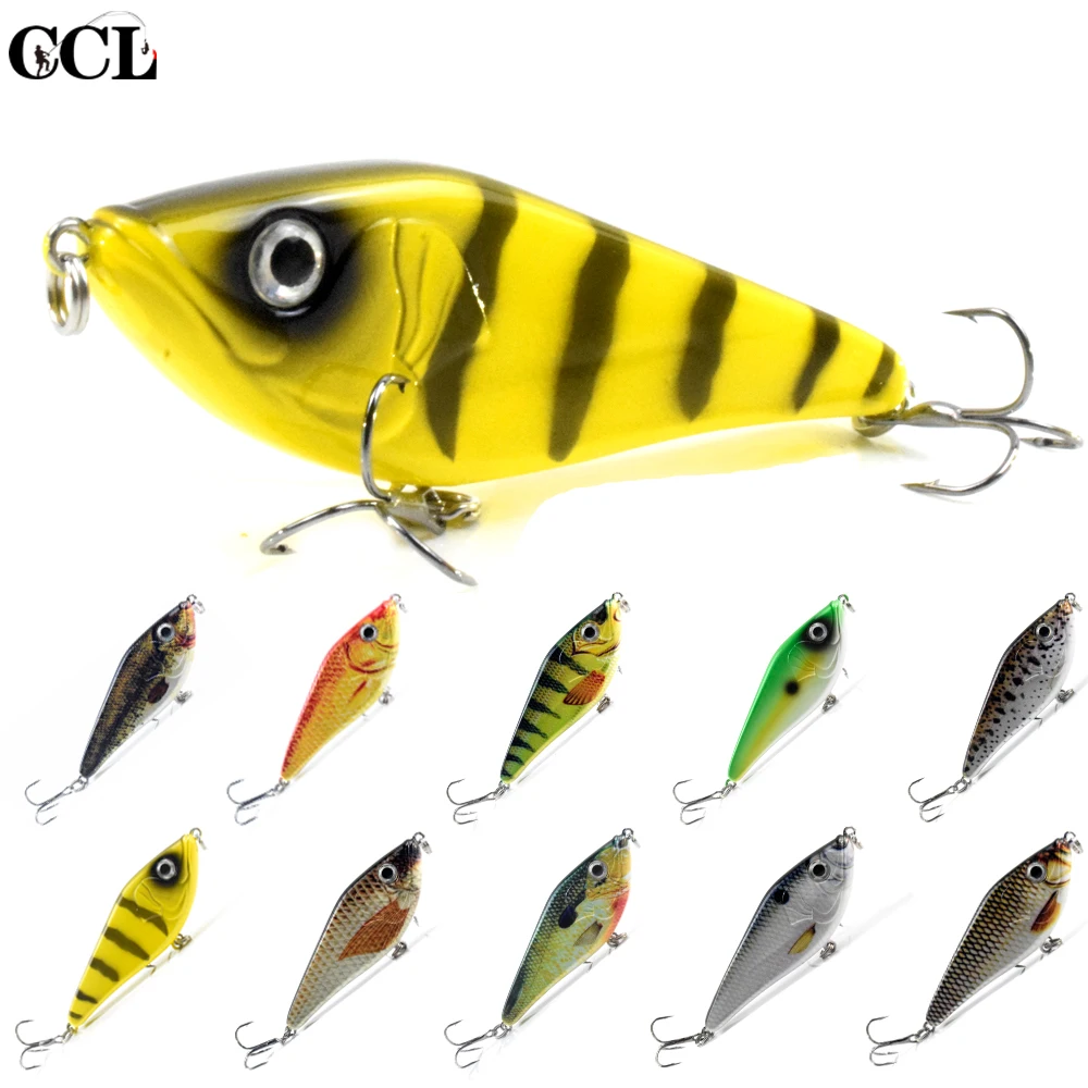 

CCLTBA New Design Perfect Jerkbait 7.5cm 13.5g Sinking VIB Wobblers Hard Plastic Fishing Lures Jerk Artificial Bass Pike Tackle