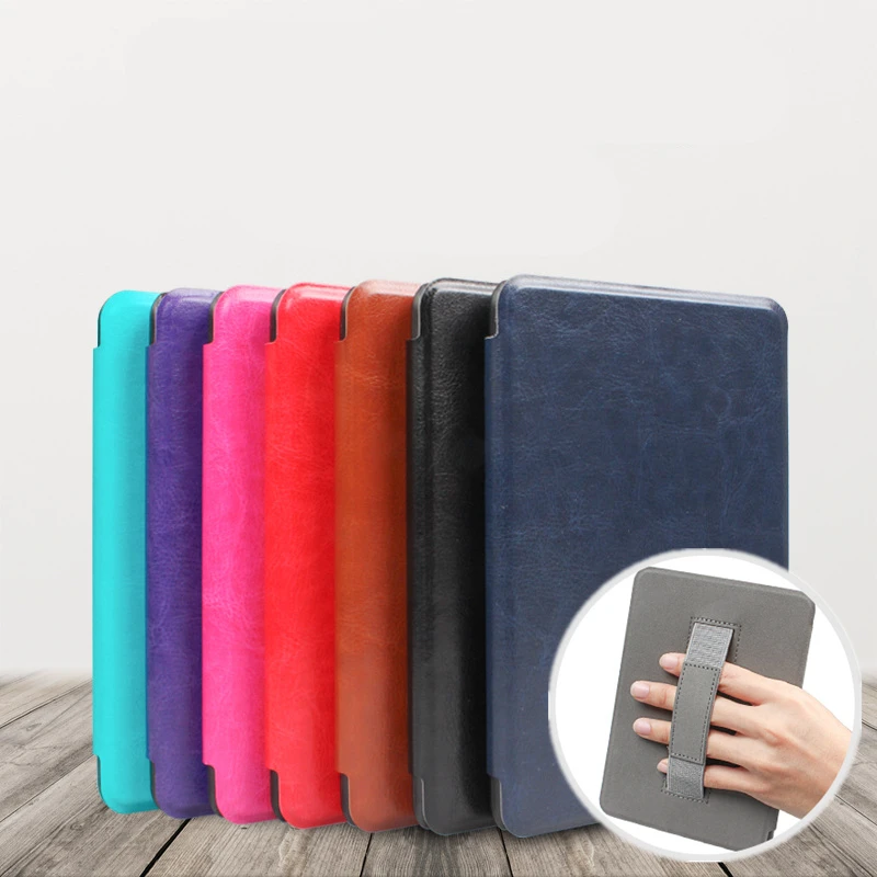 

Смарт-чехол Paperwhite 12th с магнитным ремешком на руку для Kindle 11/10th Защитный тонкий чехол для Paperwhite 5/6/7th