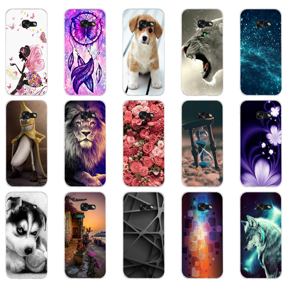 silicone For Samsung A5 2017 2016 A50 Case Soft TPU Phone Case for Samsung Galaxy A 5 2017 Cover Coque Funda Skin shockproof 1