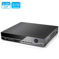 XMEYE H.265 16CH 5MP/1080P CCTV NVR 8 Channel 4MP Network Video Recorder 2.0 for 5MP 4MP 1080P IP Camera P2P Cloud Email