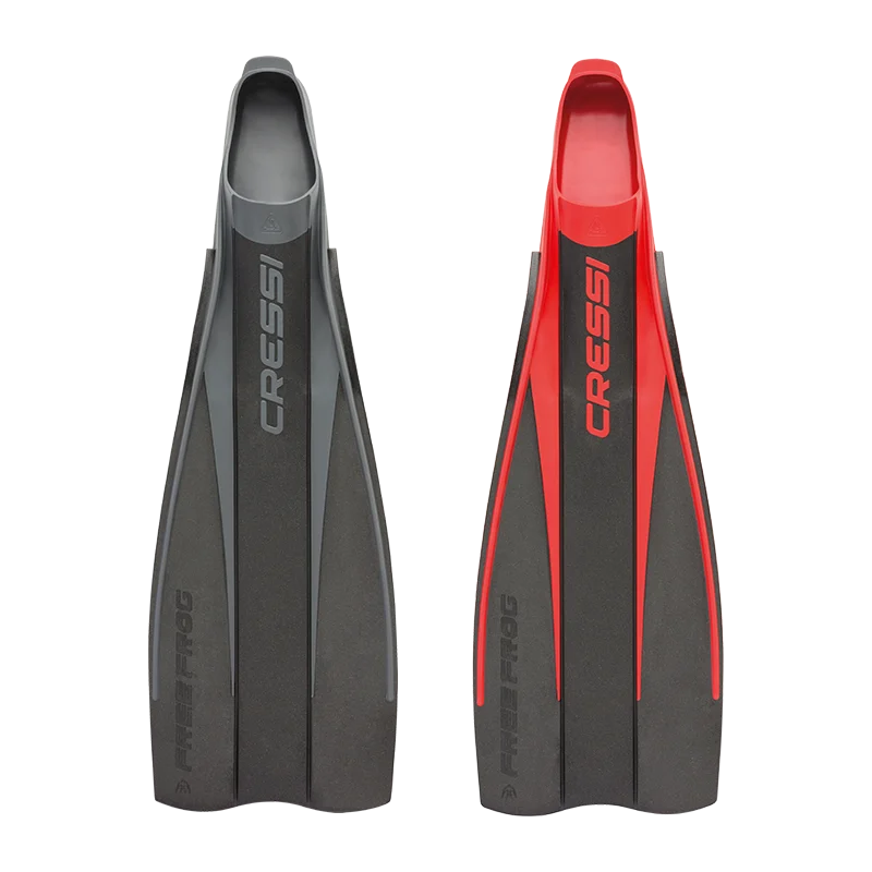 

Cressi Scuba Diving Fins High Duty Full Foot Pocket Flipper Dive Fin Long Blade Free Frog