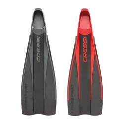 Cressi Scuba Diving Fins High Duty Full Foot Pocket Flipper Dive Fin Long Blade Free Frog