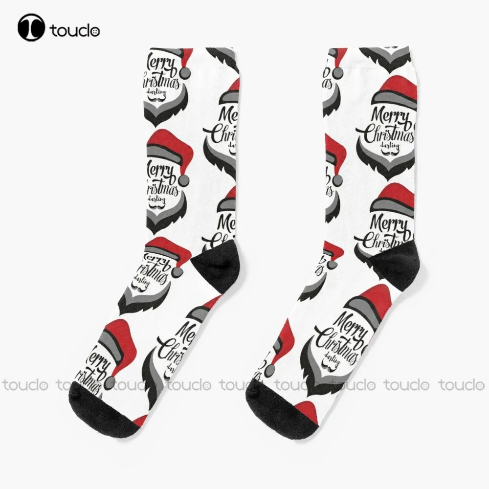 Absolutely Fabulous Darling  Fabulous Darling  Darling Fabulous Abolutely Socks Black Socks For Men 360° Digital Print Gift