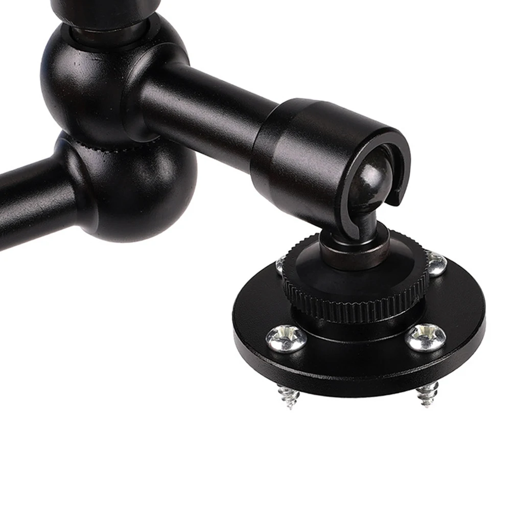 7/11 Inch Articulating Magic Arm Wall Mount 1/4 Screw Holder Stand for Webcam LED Light DSLR Camera Photo studio Accessories