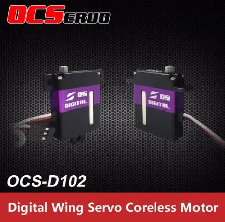 OCServo digitale originale ala Servo OCS-D102 Coreless KST DS215 115 125MG 4.8V-7.2V 10kg.cm